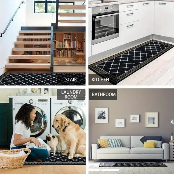 KitchenComfort™ – Non-Slip Washable Rug Set