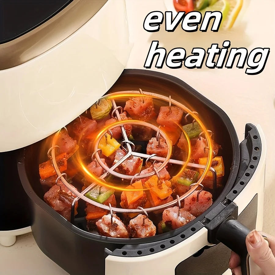GrillFry 3-in-1™ – Air Fryer & BBQ Kebab Maker