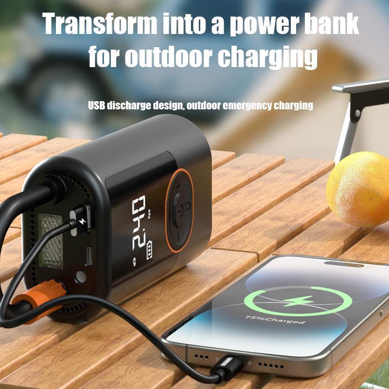 AirMaster Pro™ – 3-in-1 Smart Inflator