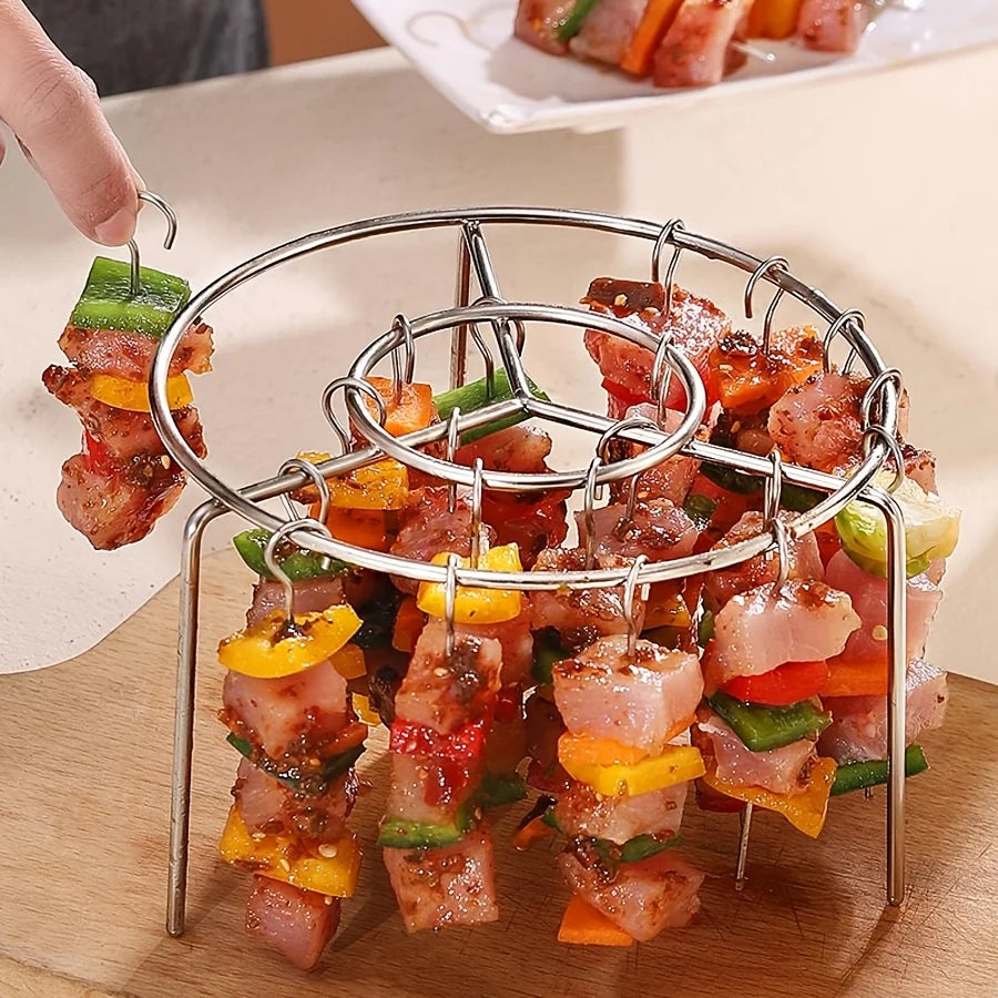 GrillFry 3-in-1™ – Air Fryer & BBQ Kebab Maker