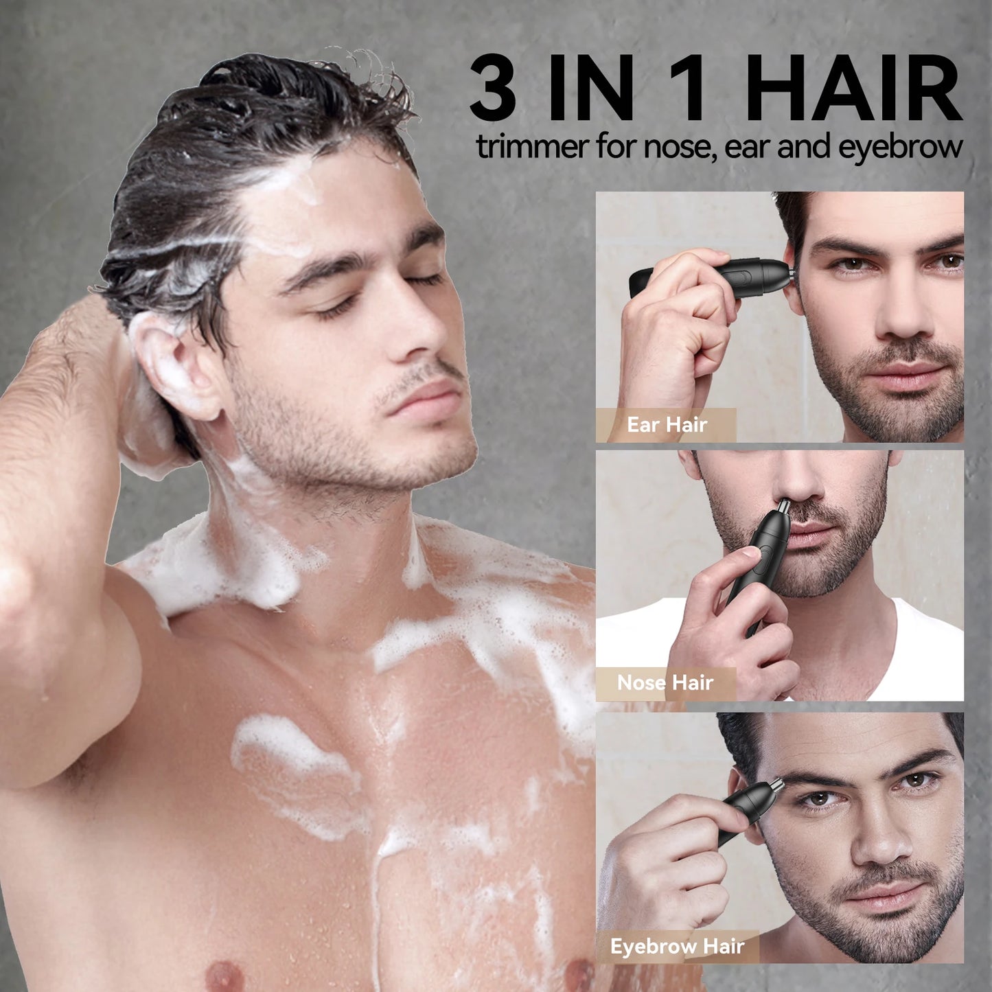 Electric Nose Hair Trimmer™ – Gentle, Precise & Portable