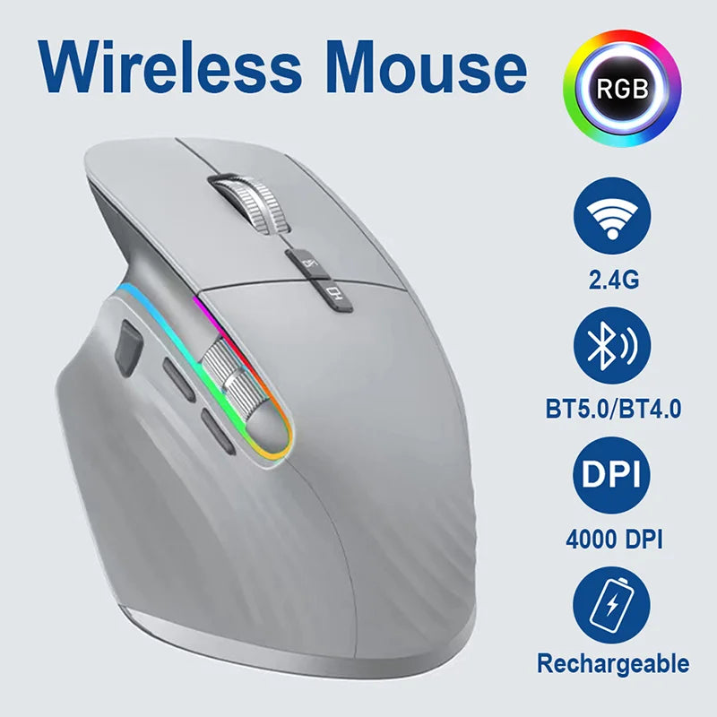 ClickGlow™ – RGB Wireless Mouse