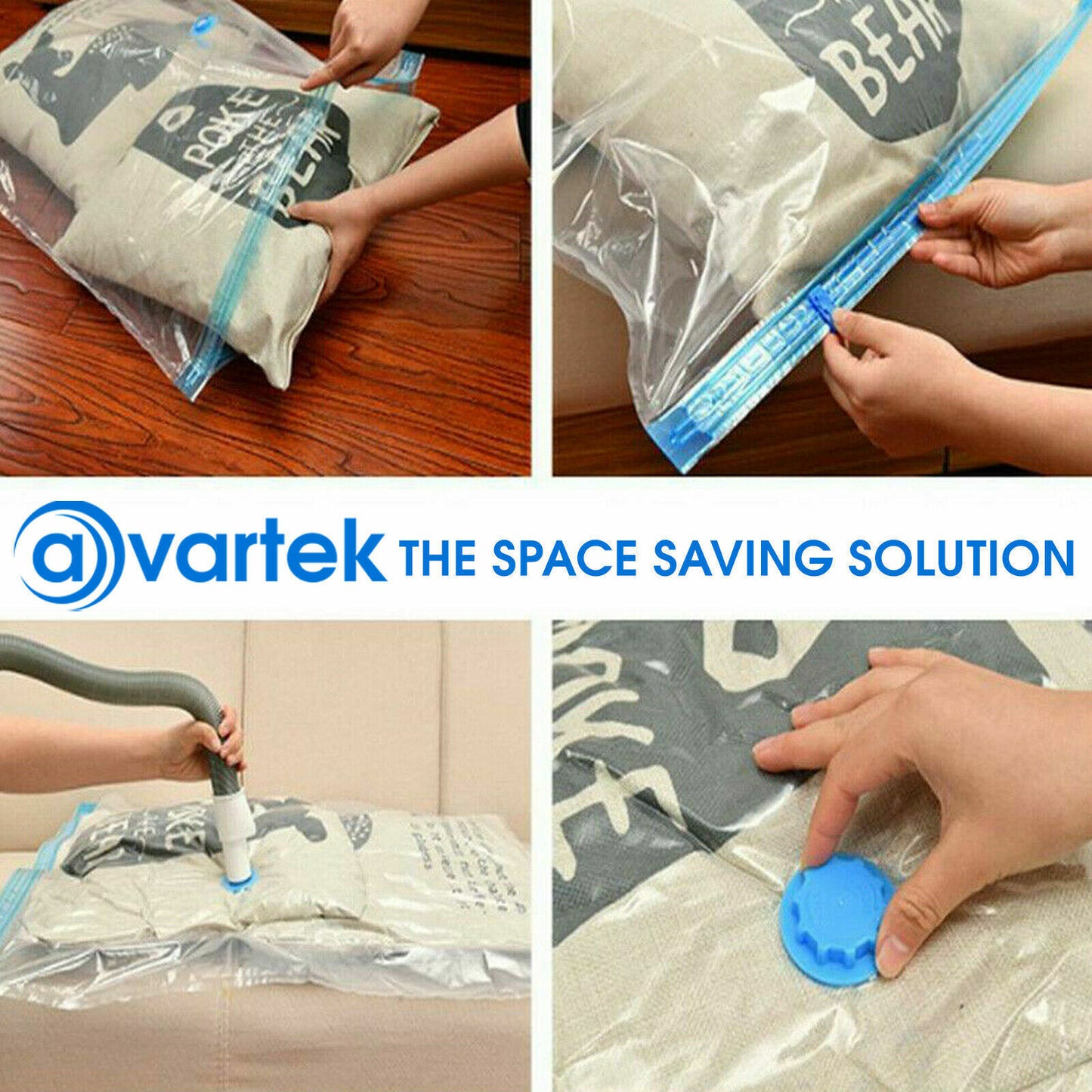 VacuumMax™ – 6X Strong Space Saver Bags